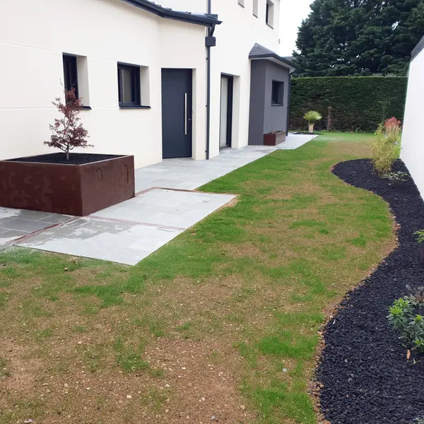 Allure paysage, réalisation de jardin, massif, terrasse